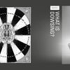 A centered black-and-white brain on a segmented circle appears beside the text “CHAPTER 1 WHAT IS DOWSING?” with a pendulum image, hinting at intuition and Pendulum dowsing in The Pendulum Kit by Schiffer Publishing, Ltd.