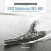 Book cover of 'USS Alabama (BB-60)' by David Doyle, featuring a black and white illustration of a battleship.