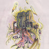 Shadowland Lenormand by Schiffer Publishing, Ltd. features a surreal haunted house with spooky ghosts, tentacles, creepy eyes, the number 4 above, and HOUSE below, evoking the eerie mystery of an uncanny Lenormand deck.