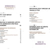 The Artist’s Mind by Schiffer Publishing, Ltd. features a clear two-column table of contents covering Mad Genius, creativity, trauma, PTSD, depression, schizophrenia, outsider art, and mental wellness topics with vertical text on the left.