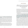 An open book, The Artist’s Mind by Schiffer Publishing, Ltd., shows a left page starting with a large green T on artists and mental wellness; the right page, titled WHAT IS TRAUMA?, includes a Rainer Maria Rilke quote and text on trauma and mental health.
