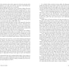 Two pages from "New Directions in Tarot" by Schiffer Publishing, Ltd. show dense three-column text on tarot interpretation, symbology, and historical figures like Pamela Colman Smith from Rider-Waite-Smith Tarot; no images or illustrations appear.
