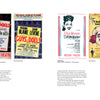 Broadway Poster Art by Schiffer Publishing, Ltd. features four vintage posters for Guys and Dolls and Call Me Madam, displayed on a white background—perfect memorabilia for classic musical fans with vibrant typography and illustrations.