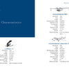 Schiffer Publishing, Ltd.'s "Great Maritime Patrol Aircraft of the World" features a blue and white chart comparing specs of six classic WWII warbirds, highlighting length, wingspan, speed, range, and nations for a visual aviation history.