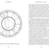 A black-and-white page from *The Astrology of Nations* by Schiffer Publishing, Ltd. shows an astrology chart for the Islamic Emirate of Afghanistan (Aug 15, 2021) on the left, with explanatory text and political predictions on the right.