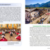 A magazine spread about Oktoberfest, showcasing Drinkin’ Up the Pacific Northwest by Schiffer Publishing, Ltd., with dancers in red skirts and Leavenworth’s Bavarian charm—highlighting the region’s vibrant beverage culture.