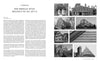 A magazine spread showcases an essay on shingle style architecture from "Shingle Style Houses" by Schiffer Publishing, Ltd. on the left, with a grid of ten black-and-white photos of historic homes and details on the right.