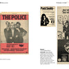 Discover “Punk and New Wave Record Ads” by Schiffer Publishing, Ltd.—a collection of vintage music magazine advertisements featuring iconic artists like Bram Tchaikovsky, The Police, Elvis Costello, Patti Smith, and the Ramones. Showcasing band photos, album covers, and bold promotional text, this volume highlights the energetic graphic design and vibrant promotional art that defined the punk and new wave era.