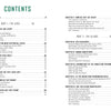 The table of contents from "They're Here" by Schiffer Publishing, Ltd. lists chapters on UFO history, sightings, characteristics, origins, alien abductions, government responses, and theories with their page numbers.