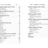 Table of contents pages from "They're Here" by Schiffer Publishing, Ltd., listing chapters on UFO and extraterrestrial phenomena—covering cattle mutilation, crop circles, abductions, government strategies, and humanity’s response with page numbers.