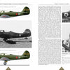 A book spread in "The Bell P-39 Airacobra and P-63 Kingcobra Fighters" by Schiffer Publishing, Ltd. has text and three black-and-white WWII photos: two Soviet aircraft (including a Lend-Lease P-39) and one U.S.-marked plane with its pilot.