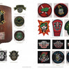 US Army Special Forces team history badges
