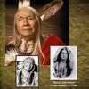 The Western Movie Photographs and Autographs by Schiffer Publishing, Ltd. features a Floyd Westerman tribute poster with his portrait, photos including one with Rodney A. Grant, celebrating his legacy among Western movie stars.
