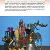 A collection of decorative statues, as seen in "Sacred Objects, Sacred Space" by Schiffer Publishing, Ltd., is artfully arranged with candles in a display reminiscent of witchcraft magickal tools.