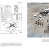 Legacy Hornets by Schiffer Publishing, Ltd. features a US Navy F/A-18 jet on a runway with missiles and equipment, plus detailed diagrams and an illustrated history displayed on the left page.