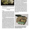 The Schiffer Publishing, Ltd. book "Introduction to Radioactive Minerals" features labeled photos of autunite and torbernite with text on the history of uranium ore and radioactive minerals in Europe, especially England.