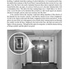 A black-and-white photo of hospital double doors features an inset highlighting a ghostly female face, echoing haunted Savannah legends. Above, text and a small crow promote "Savannah's Afterlife" by Schiffer Publishing, Ltd.