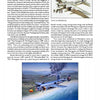 A magazine page showcases two vintage airplane models—the B-17G and B-24J—highlighting their history, scale construction, and classic Monogram Models by Schiffer Publishing, Ltd., perfect for plastic model kit enthusiasts.