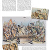 A page from St. Patrick's Day & Irish Collectibles by Schiffer Publishing, Ltd. displays illustrations of animals in military uniforms with flags and instruments, alongside text about Irish history and Civil War regiments.