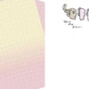 Three pink, faceless figures stand in a row as a unique beige figure with swirly hair says “You do you.” Nearby are two pastel gradient pages with dotted grids, evoking The Manifestation Journal by Schiffer Publishing, Ltd.