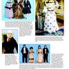 A magazine page features Schiffer Publishing, Ltd.’s Dollhouse and Miniature Dolls—men’s and women’s dolls in period outfits, perfect for collectors—posed in small groups with descriptive text boxes by each photo.