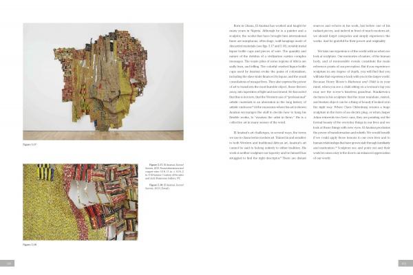 The Experience of Modern Sculpture by Schiffer Publishing, Ltd. is an art guide with text that explores the evolution of modern sculpture throughout the 20th century.