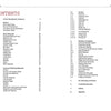 The table of contents for Scrimshaw in Theory and Practice by Schiffer Publishing, Ltd. lists chapters like History, Basic Materials, Tools, Engraving Techniques, and Appending, with right-aligned page numbers and CONTENTS in large red text.