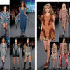 The SFP LookBook by Schiffer Publishing, Ltd. features models in bohemian-inspired dresses, skirts, shorts, and flowy tops in earthy patterns, captured on the runway at Mercedes-Benz Fashion Week Spring 2014.