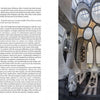 A magazine spread for "Notes from the Underworld" by Schiffer Publishing, Ltd. features text on the left and a photo on the right of a modern, cavernous interior with curved windows—an inspiring example of subterranean adaptive reuse.