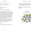 A two-page spread from The Healthy Witch by Schiffer Publishing, Ltd. offers liver/gallbladder health tips, diet and exercise advice on the left page, and explores moderation with a pentagram of seasonal and elemental associations on the right.