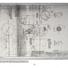 A technical drawing of Avon's 1876 Cape Cod Collection by Schiffer Publishing, Ltd. shows a beehive-shaped glassware piece with detailed measurements, annotations, and top, side, and sectional views; title block appears below.