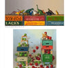 Featured in *100 Artists of the Brandywine Valley* by Schiffer Publishing, Ltd.: vibrant toy dinosaurs atop soda crates and apples spilling from crates, both scenes reflecting the playful, charming spirit of the Brandywine region.