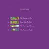Rupert's Tales by Schiffer Publishing, Ltd. features a purple contents page with four nature-inspired entries—“The Courage to Fly,” “Some Like It Hot,” “The Mystery of Lessons,” and “The Sounds of Earth”—each with page numbers and small illustrations.