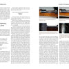 A two-page spread from "History of the Mauser Rifle in Chile" by Schiffer Publishing, Ltd., featuring text and close-up photos of Chilean Mausers, focusing on engravings and proofmarks on wood and metal components.