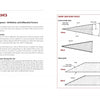 Sharpening Woodworking Tools by Schiffer Publishing, Ltd. features a book spread: the left page covers blade sharpness, geometry, and sharpening methods; the right page offers diagrams comparing edge types and labeled grinds—perfect for hand tool sharpening.