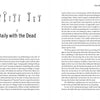 An open copy of "Skeleton Keys" by Schiffer Publishing, Ltd. lies open to pages 18-19, showing a chapter called "Daily with the Dead" below seven antique keys and sharing ghostly workplace hauntings and paranormal tales.