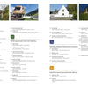 A collage of modern buildings frames text in the center featuring Schiffer Publishing, Ltd.'s "Contemporary Home Design," highlighting architectural projects, descriptions, and icons for single-family homes and inspiration.