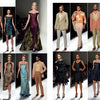 The SFP LookBook: Mercedes-Benz Fashion Week Spring 2014 Collections by Schiffer Publishing, Ltd. showcases diverse models in colorful eveningwear and suits, highlighting standout looks and fashion trends on the runway.