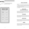 The My First Relationship Tarot guidebook by Schiffer Publishing, Ltd. features spreads with headings like “Background,” “Recent events,” and “Outcome,” plus clear explanations in black text on white pages for any Tarot deck.