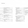 Hmong Story Cloths by Schiffer Publishing, Ltd. features a table of contents with chapters on background, the Hmong journey, traditional life, story cloths and textiles, New Year, neighboring ethnic groups, and conclusion with page numbers.