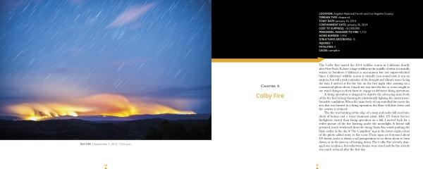 Terra Flamma by Schiffer Publishing, Ltd. captures echoes of California wildfires—fire in the sky during peak fire season.
