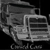 A distorted black-and-white truck image with concentric circles evokes eerie highways. "SECTION" appears at the top, while "Haunted Highways and Ghostly Travelers" by Schiffer Publishing, Ltd. is written in a stylized font at the bottom.