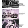 Three vintage black-and-white photos in "The Hybrid Electric Home" by Schiffer Publishing, Ltd. show early renewable energy: a Niagara Falls power plant, an Idaho hydropower generator room, and an aerial dam view producing electricity.
