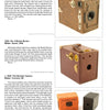 A catalog page presents "From Daguerre to Digital" by Schiffer Publishing, Ltd., featuring close-ups and detailed highlights for camera collectors and fans of camera history.