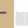 Two-page book spread from "With a Weapon and a Grin" by Schiffer Publishing, Ltd. Left page is tan with blue and red label: CHAPTER 1: 84TH RECRUIT. Right page features dense text on French propaganda and African soldiers in WWI, starting with a large red T.
