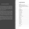 A two-page book spread from Pistis Sophia by Schiffer Publishing, Ltd.: the left shows acknowledgments, and the right features a table of contents with chapter titles and page numbers in a single column, decorated with center-margin swirls.
