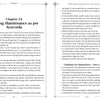 Vedic Transformation by Schiffer Publishing, Ltd. features Chapter 24: Ongoing Maintenance as per Ayurveda, offering wellness tips, seasonal dietary guidance, lifestyle advice, and Vata care in both paragraphs and bullet points.