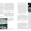 Magazine spread featuring "The Women of General Motors" by Schiffer Publishing, Ltd.: text and black-and-white images of a futuristic control room, a domed interior, and Jeanette Krebs (Lapine) among trailblazing female automotive designers at GM.