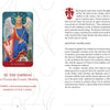 The Tarot Médiéval deck by Schiffer Publishing, Ltd. features the III Empress—a winged, crowned woman with a red cape and scepter beside an eagle shield—plus Caitlín Matthews' insights on the card’s symbolism and meaning.