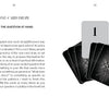 A spread from Nightfall Tarot by Schiffer Publishing, Ltd. shows five overlapping cards, one face-up as card 1, alongside a page of instructions explaining the one-card tarot draw method.